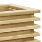 vidaXL Arriate de madera de pino impregnada 50x50x40 cm 