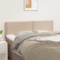 vidaXL Cabeceros 2 unidades cuero sintético capuchino 72x5x78/88 cm vidaXL Cabeceros 2 unidades cuero sintético capuchino 72x5x78/88 cm