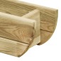 vidaXL Arriate de madera de pino impregnada 80x16x16 cm vidaXL Arriate de madera de pino impregnada 80x16x16 cm