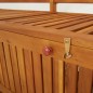 vidaXL Banco de almacenaje madera maciza de acacia 170 cm vidaXL Banco de almacenaje madera maciza de acacia 170 cm