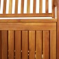 vidaXL Banco de almacenaje madera maciza de acacia 170 cm vidaXL Banco de almacenaje madera maciza de acacia 170 cm