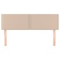 vidaXL Cabeceros 2 unidades cuero sintético capuchino 72x5x78/88 cm vidaXL Cabeceros 2 unidades cuero sintético capuchino 72x5x78/88 cm