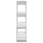 vidaXL Estantería/divisor de espacios blanco brillante 100x30x123,5 cm vidaXL Estantería/divisor de espacios blanco brillante 100x30x123,5 cm