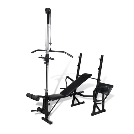vidaXL Banco de ejercicios y musculación casero 