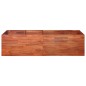 vidaXL Arriate de madera de acacia 200x100x50 cm