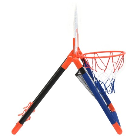 vidaXL Set baloncesto infantil multifuncional suelo y pared