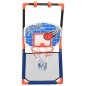 vidaXL Set baloncesto infantil multifuncional suelo y pared vidaXL Set baloncesto infantil multifuncional suelo y pared