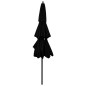 vidaXL Sombrilla de 3 niveles con poste de aluminio negra 3 m vidaXL Sombrilla de 3 niveles con poste de aluminio negra 3 m