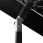 vidaXL Sombrilla de 3 niveles con poste de aluminio negra 3 m vidaXL Sombrilla de 3 niveles con poste de aluminio negra 3 m