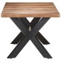 vidaXL Mesa de comedor de madera acacia acabado miel 180x90x75 cm vidaXL Mesa de comedor de madera acacia acabado miel 180x90x75 cm