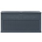 vidaXL Caja de almacenamiento de jardín 320 L gris antracita vidaXL Caja de almacenamiento de jardín 320 L gris antracita