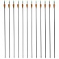 vidaXL Flechas de arco recurvo estándar de fibra de vidrio 12 unidades vidaXL Flechas de arco recurvo estándar de fibra de vidrio 12 unidades