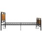 vidaXL Estructura de cama de metal 140x200 cm vidaXL Estructura de cama de metal 140x200 cm