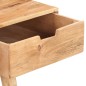 vidaXL Mesa tocador con espejo madera acacia maciza 112x45x76 cm vidaXL Mesa tocador con espejo madera acacia maciza 112x45x76 cm