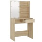 vidaXL Tocador con LED color roble Sonoma 74,5x40x141 cm vidaXL Tocador con LED color roble Sonoma 74,5x40x141 cm