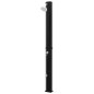 vidaXL Ducha solar exterior con rociador y grifo negro 35 L vidaXL Ducha solar exterior con rociador y grifo negro 35 L