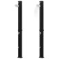 vidaXL Ducha solar exterior con rociador y grifo negro 35 L vidaXL Ducha solar exterior con rociador y grifo negro 35 L