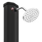 vidaXL Ducha solar exterior con rociador y grifo negro 35 L vidaXL Ducha solar exterior con rociador y grifo negro 35 L