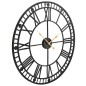 vidaXL Reloj de pared vintage movimiento cuarzo metal 60 cm XXL vidaXL Reloj de pared vintage movimiento cuarzo metal 60 cm XXL