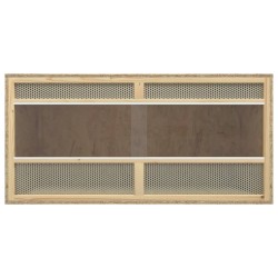 vidaXL Terrario de madera contrachapada 100x47x47 cm