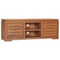 vidaXL Mueble para TV madera maciza de teca 110x30x40 cm vidaXL Mueble para TV madera maciza de teca 110x30x40 cm
