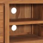vidaXL Mueble para TV madera maciza de teca 110x30x40 cm vidaXL Mueble para TV madera maciza de teca 110x30x40 cm