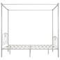 vidaXL Estructura de cama con dosel metal blanco 200x200 cm vidaXL Estructura de cama con dosel metal blanco 200x200 cm