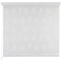   vidaXL Persiana enrollable de ducha estrella de mar 120x240 cm