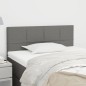 vidaXL Cabecero de tela gris oscuro 90x5x78/88 cm vidaXL Cabecero de tela gris oscuro 90x5x78/88 cm