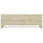 vidaXL Armario de madera contrachapada roble Sonoma 100x32,5x35 cm