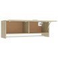 vidaXL Armario de madera contrachapada roble Sonoma 100x32,5x35 cm