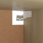 vidaXL Armario de madera contrachapada roble Sonoma 100x32,5x35 cm