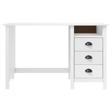 vidaXL Escritorio Hill con 3 cajones madera de pino 120x50x74 cm