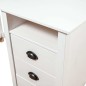 vidaXL Escritorio Hill con 3 cajones madera de pino 120x50x74 cm vidaXL Escritorio Hill con 3 cajones madera de pino 120x50x74 cm