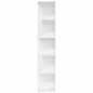 vidaXL Mueble esquina madera contrachapada blanco brillo 33x33x164,5cm vidaXL Mueble esquina madera contrachapada blanco brillo 33x33x164,5cm
