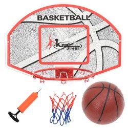 vidaXL Set de canasta baloncesto de pared 5 pzas 66x44,5 cm