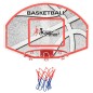vidaXL Set de canasta baloncesto de pared 5 pzas 66x44,5 cm vidaXL Set de canasta baloncesto de pared 5 pzas 66x44,5 cm