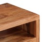 vidaXL Mueble de TV madera maciza acacia puertas talladas 117x30x40 cm vidaXL Mueble de TV madera maciza acacia puertas talladas 117x30x40 cm