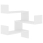 vidaXL Estante de esquina de pared madera contrachapada 40x40x50 cm vidaXL Estante de esquina de pared madera contrachapada 40x40x50 cm