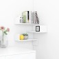 vidaXL Estante de esquina de pared madera contrachapada 40x40x50 cm vidaXL Estante de esquina de pared madera contrachapada 40x40x50 cm