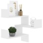 vidaXL Estante de esquina de pared madera contrachapada 40x40x50 cm vidaXL Estante de esquina de pared madera contrachapada 40x40x50 cm