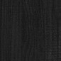 vidaXL Jardineras 2 unidades madera maciza de pino negro 31x31x70 cm vidaXL Jardineras 2 unidades madera maciza de pino negro 31x31x70 cm