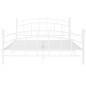 vidaXL Estructura de cama de metal blanco 140x200 cm vidaXL Estructura de cama de metal blanco 140x200 cm