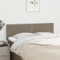 vidaXL Cabeceros 2 unidades tela gris taupe 72x5x78/88 cm vidaXL Cabeceros 2 unidades tela gris taupe 72x5x78/88 cm