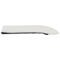 vidaXL Toldo Bimini de 3 arcos blanco 183x140x137 cm vidaXL Toldo Bimini de 3 arcos blanco 183x140x137 cm
