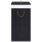 vidaXL Cesto de la ropa sucia de bambú 2 secciones negro 100 l vidaXL Cesto de la ropa sucia de bambú 2 secciones negro 100 l