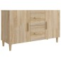 vidaXL Aparador de madera de ingeniería roble Sonoma 100x36x60 cm vidaXL Aparador de madera de ingeniería roble Sonoma 100x36x60 cm
