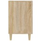 vidaXL Aparador de madera de ingeniería roble Sonoma 100x36x60 cm vidaXL Aparador de madera de ingeniería roble Sonoma 100x36x60 cm