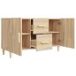 vidaXL Aparador de madera de ingeniería roble Sonoma 100x36x60 cm vidaXL Aparador de madera de ingeniería roble Sonoma 100x36x60 cm