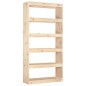 vidaXL Estantería/divisor de espacios madera de pino 80x30x167,4 cm vidaXL Estantería/divisor de espacios madera de pino 80x30x167,4 cm